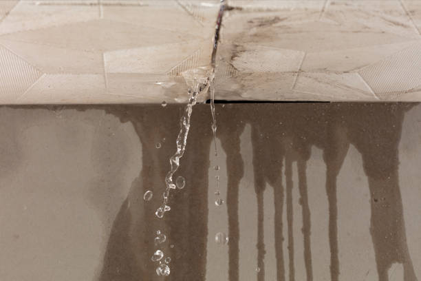 Professional Burst Pipe Cleanup technician working in Rehoboth, MA